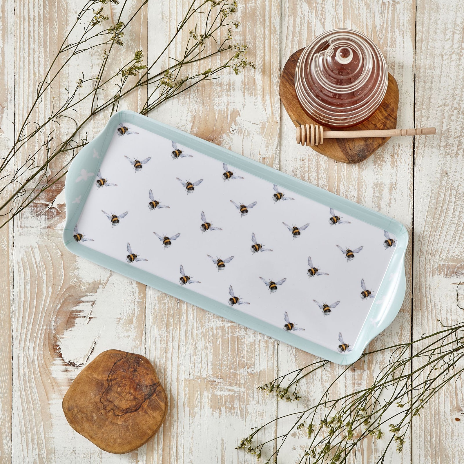 Wrendale Bee Sandwich Tray - Wrendale Bee Sandwich Tray Sterling Home 1