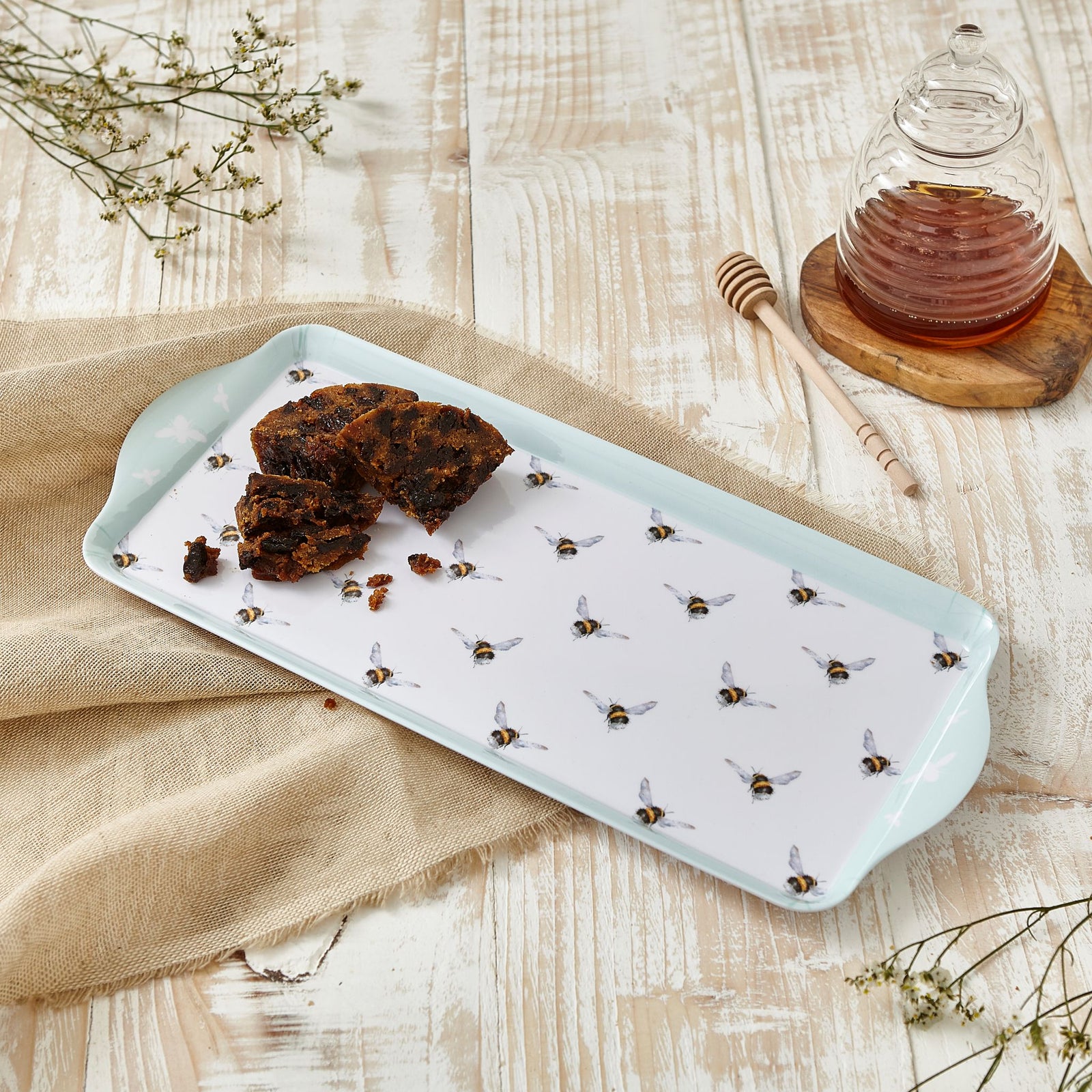 Wrendale Bee Sandwich Tray - Wrendale Bee Sandwich Tray Sterling Home 2