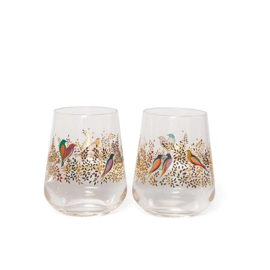 Sara Miller Chelsea Set Of 2 Tumblers - SM Chelsea Tumblers Set of 2 Sterling Home 1
