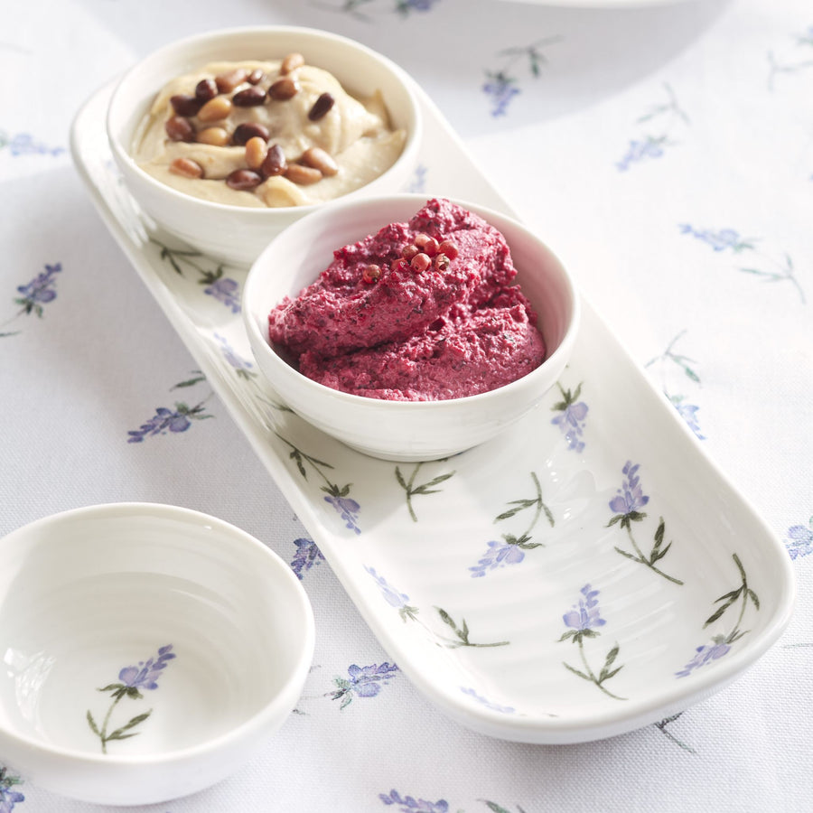 Sophie Conran Lavendula 3 Bowl & Tray Set Sterling Home 1