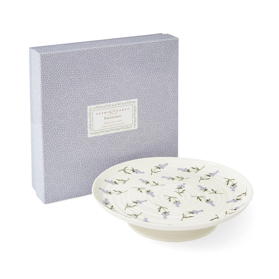 Sophie Conran Lavendula Footed Cake Plate Sterling Home 2