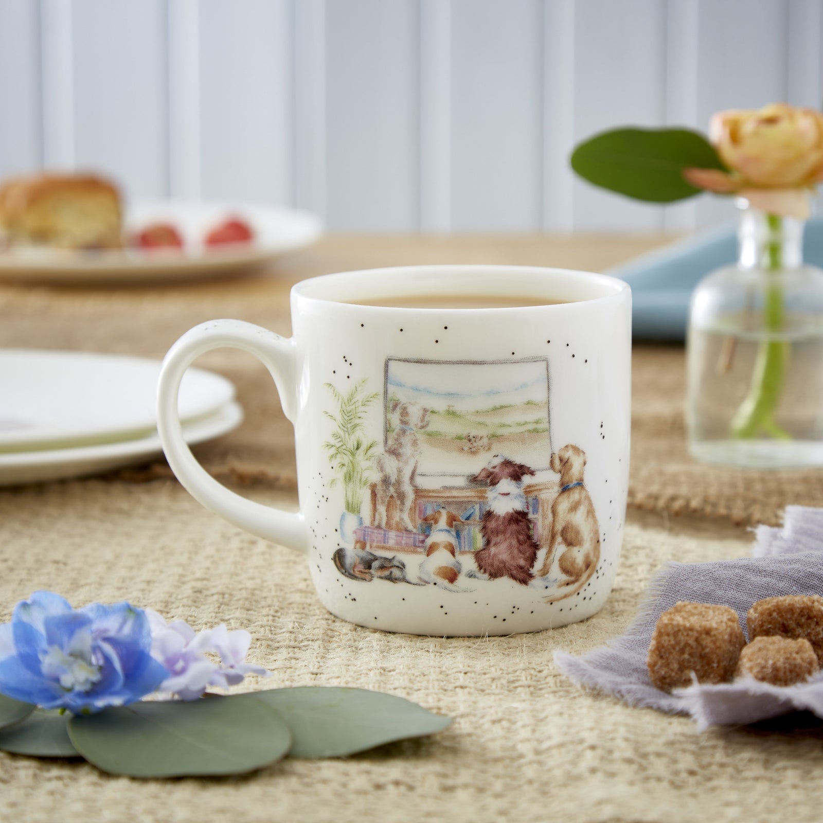 Wrendale Movie Night Mug - Wrendale Movie Night Mug Sterling Home 2