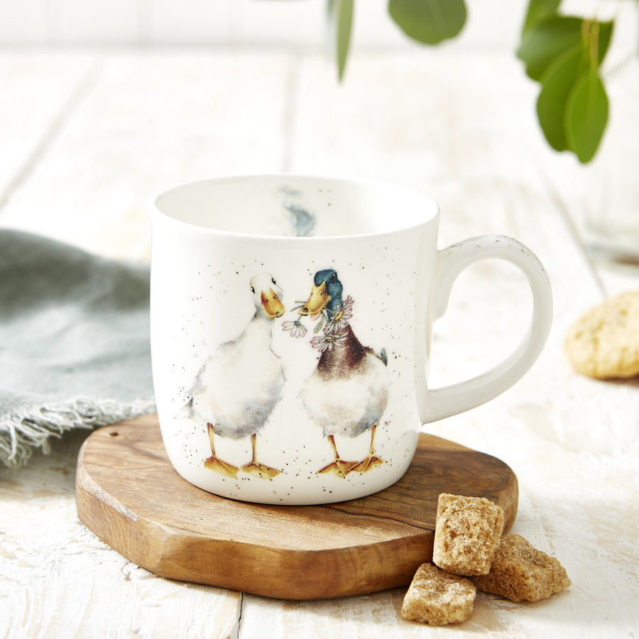 Wrendale Duck Love Mug - Wrendale Duck Love Mug