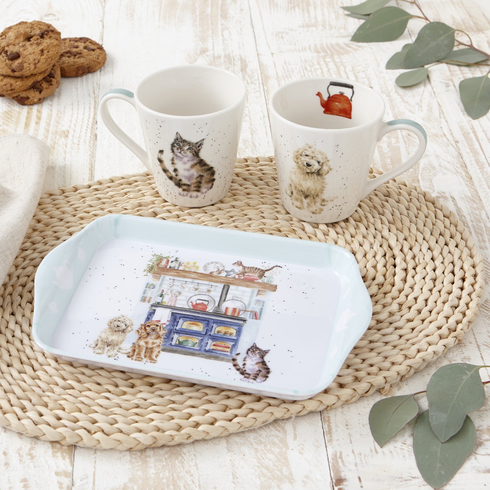 Wrendale Country Kitchen Mug & Tray set Sterling Home 1