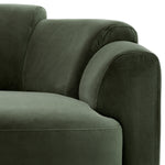 Eichholtz Marbella Swivel Armchair Torrin Green Velvet - Swivel Armchair Torrin Green Velvet Armchairs Sterling Home 7