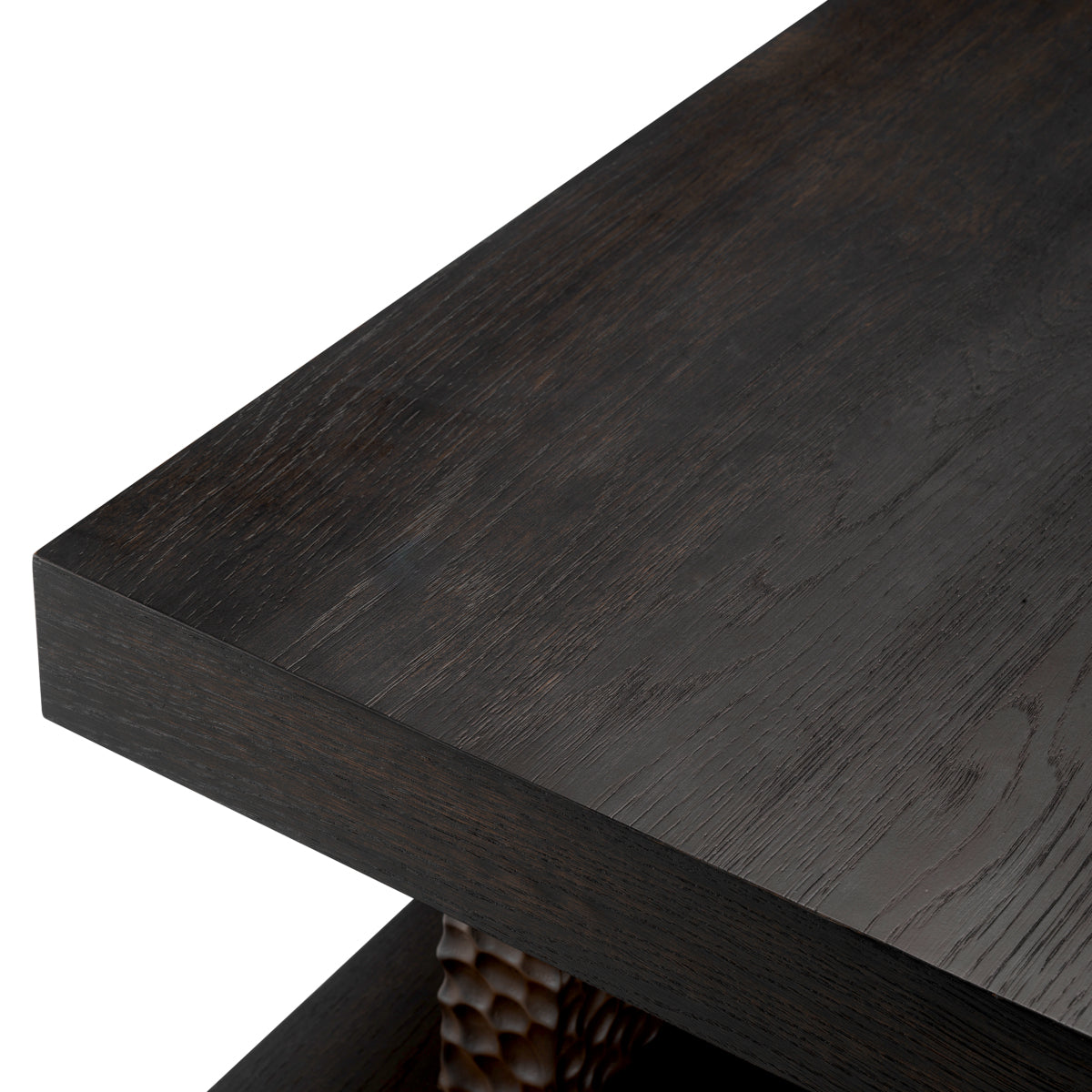Eichholtz Bravon Coffee Table Ebony Oak Veneer - Coffee Table Ebony Oak Veneer Side Tables Sterling Home 7