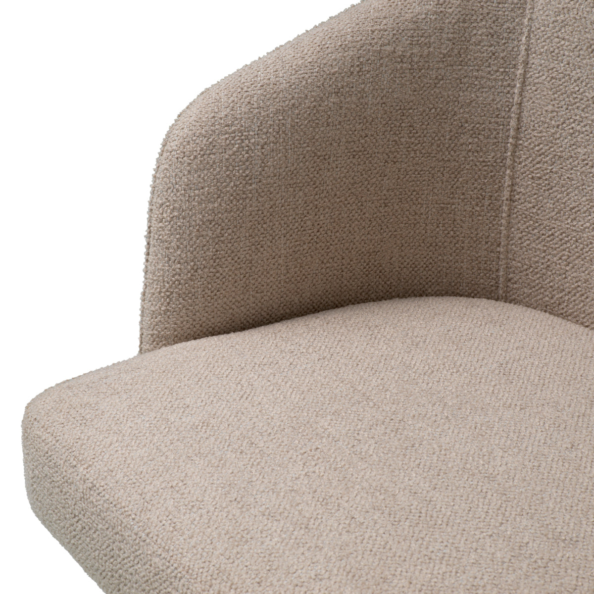 Eichholtz Aiden Dining Chair Renato Off-White Black Legs - Aiden Dining Chair Renato Off-White Chairs Sterling Home 7