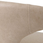 Eichholtz Voletta Accent Chair Valente Beige Faux Leather Renato Ecru - Accent Chair Valente Beige Faux Leather Renato Ecru Armchairs Sterling Home 7