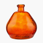 Orange Organic Shaped Glass Vase 50Cm - Orange Organic Shaped Glass Vase 50Cm Sterling Home 3