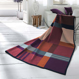 Patchwork Check Throw