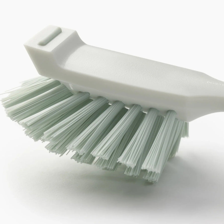 Joseph Joseph Green and Grey Edge Washing Up Brush - Edge Dish Brush Light Stone Sage Sterling Home 2