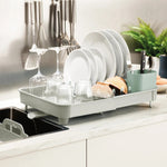 Joseph Joseph Grey Extend Dish Rack - Extend Dish Rack Stone Sage Sterling Home 1
