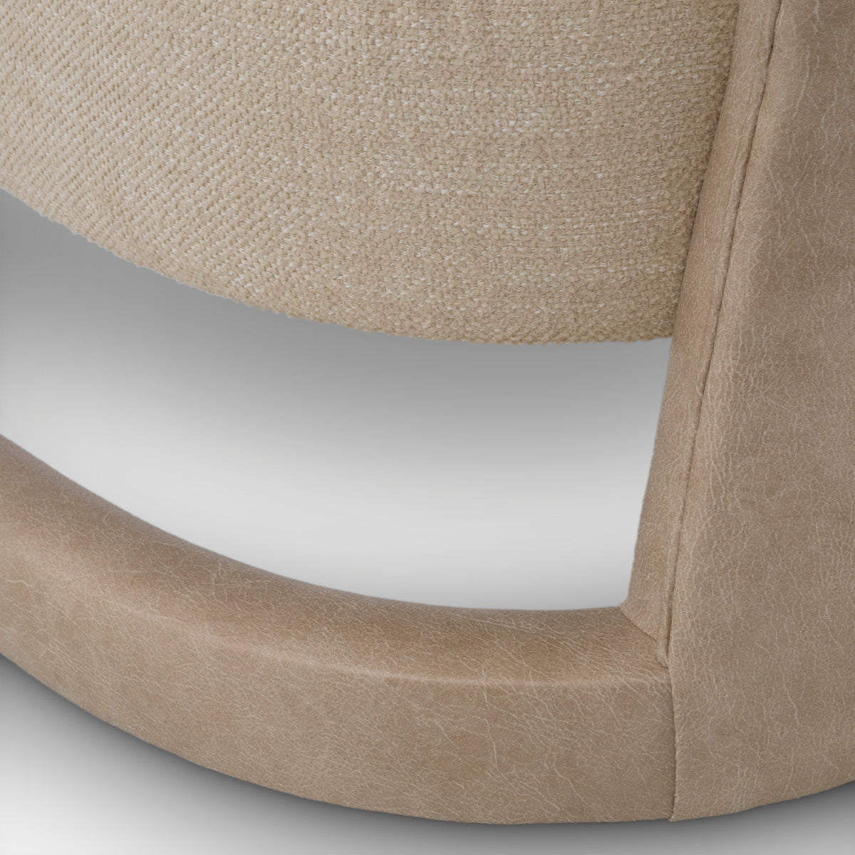 Eichholtz Voletta Accent Chair Valente Beige Faux Leather Renato Ecru - Accent Chair Valente Beige Faux Leather Renato Ecru Armchairs Sterling Home 8