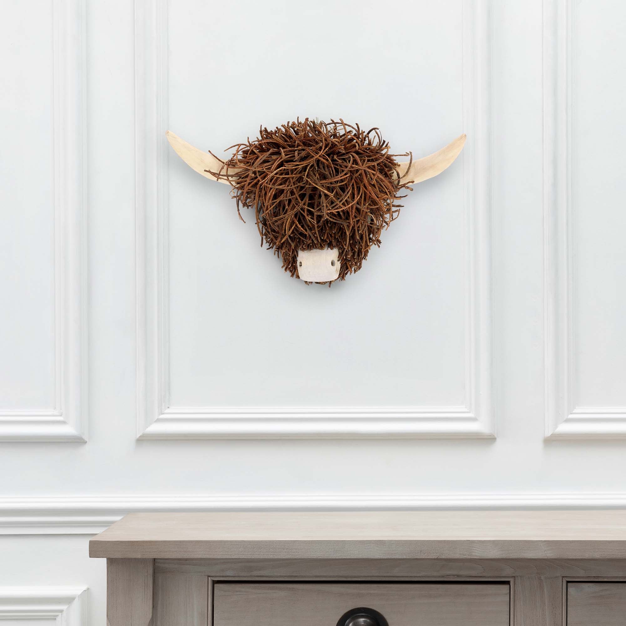 Wall Mounted Highland Cow - Wall Mounted Highland Cow Accessories Sterling Home 1