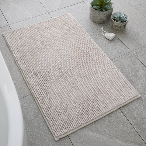 Catherine Lansfield Bobble Bathmat Beige - CL Bobble Bathmat Natural Accessories Sterling Home 1