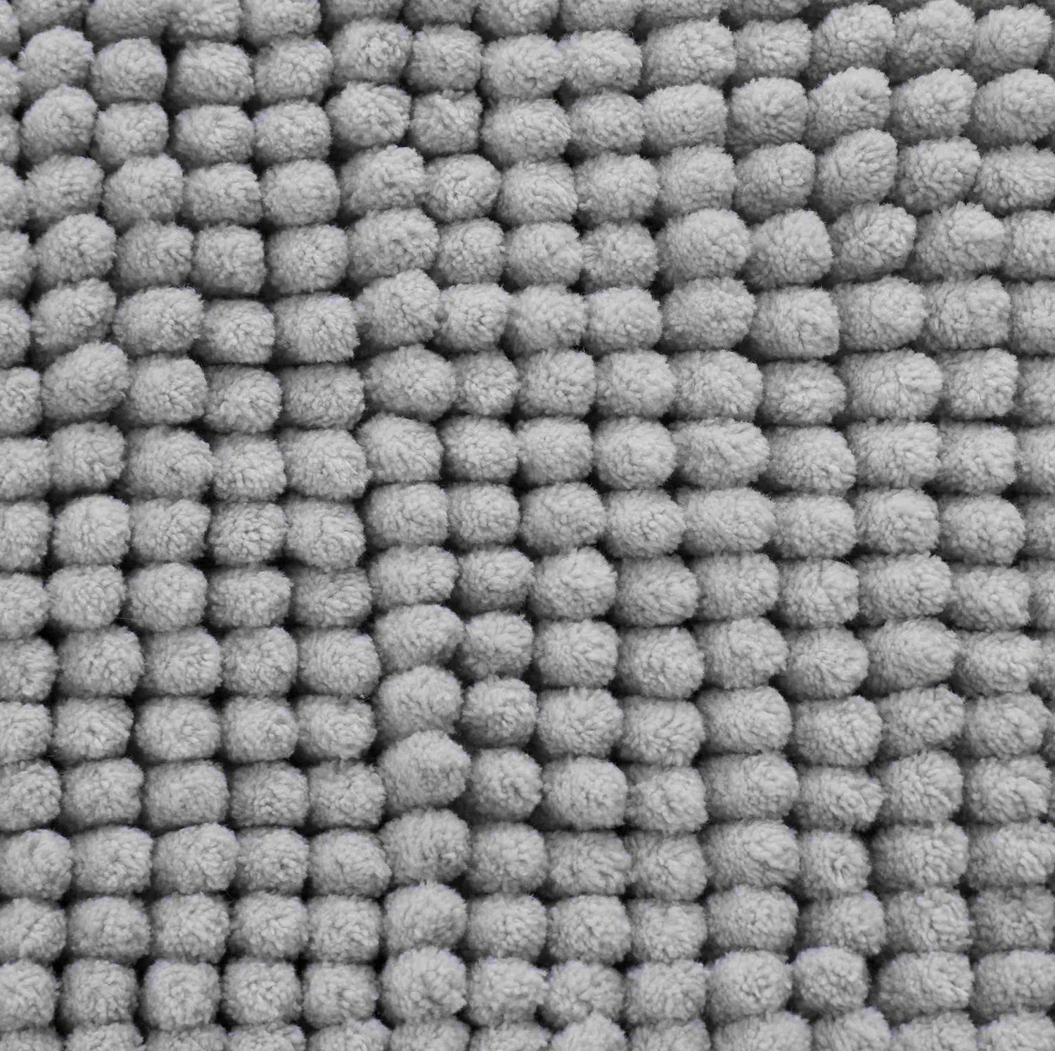 Catherine Lansfield Bobble Bathmat Silver - CL Bobble Bathmat Silver Accessories Sterling Home 2