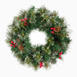 Ipswitch Frosted Wreath - Ipswitch Frosted Indoor Wreath 50CM Accessories Sterling Home 1