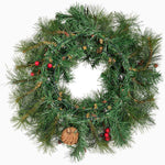 Ipswitch Frosted Wreath - Ipswitch Frosted Indoor Wreath 50CM Accessories Sterling Home 2