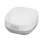 Joseph Joseph Bathroom Grey Soap Dish - Slim Soap Dish White&Grey Accessories Sterling Home 2