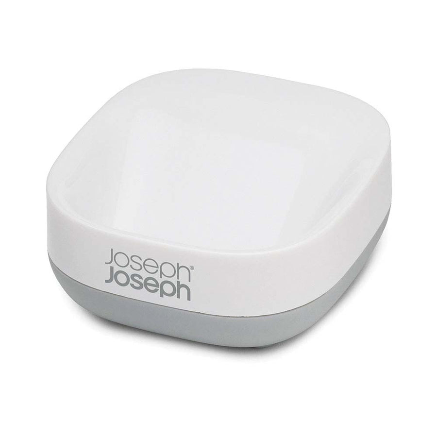 Joseph Joseph Bathroom Grey Soap Dish - Slim Soap Dish White&Grey Accessories Sterling Home 2