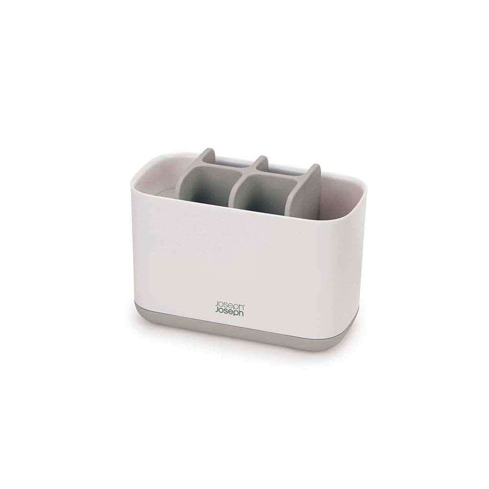 Joseph Joseph Bathroom Grey Large Toothbrush Caddy - Easy Store Toothbrush Caddy Large White & Grey Accessories Sterling Home 2