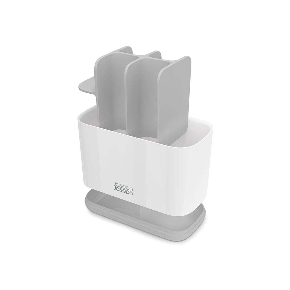 Joseph Joseph Bathroom Grey Large Toothbrush Caddy - Easy Store Toothbrush Caddy Large White & Grey Accessories Sterling Home 3