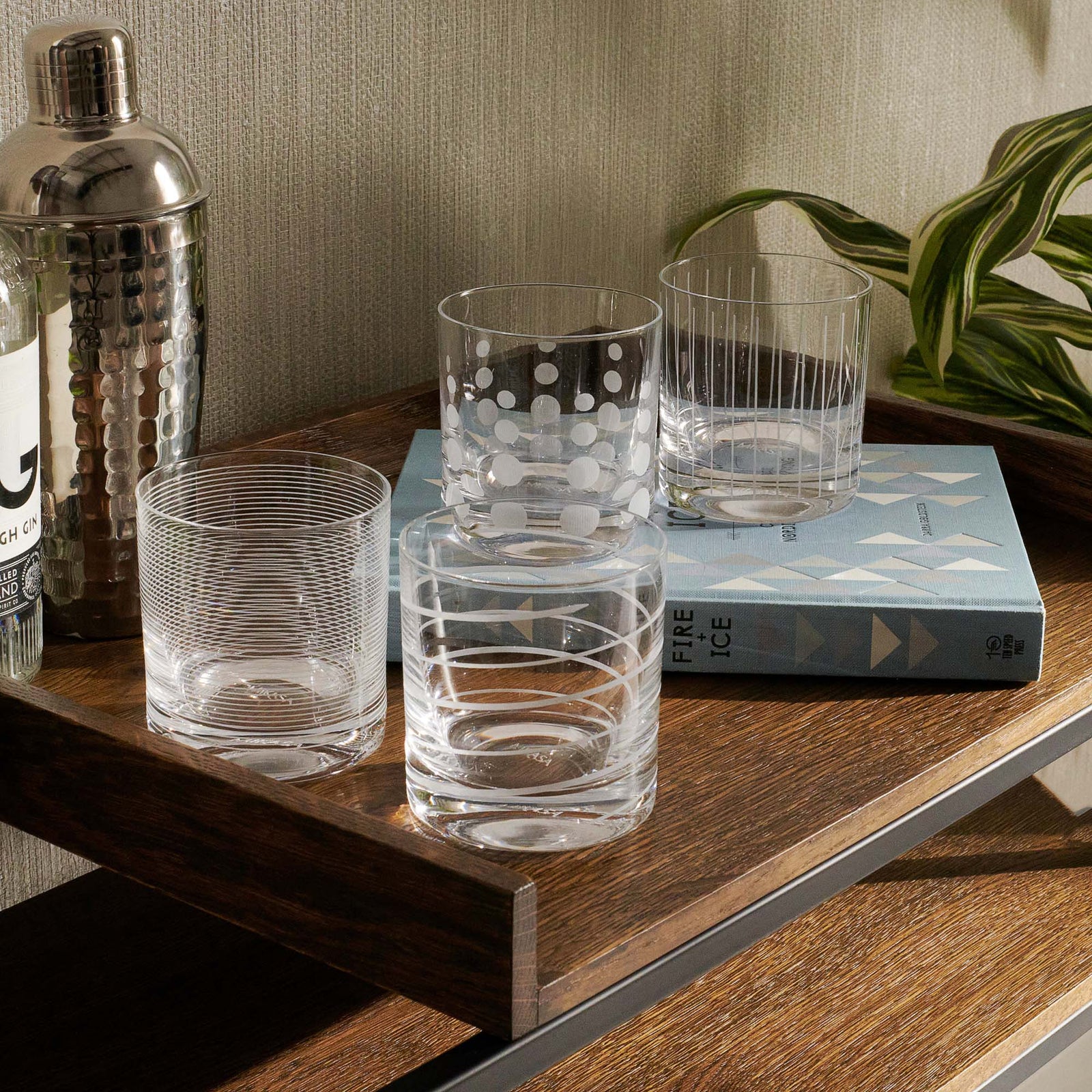Mikasa Cheers Set of 4 Tumblers Glasses - DISC Mikasa Cheers Tumblers 12.75Oz Set 4 Accessories Sterling Home 1