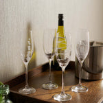 Mikasa Cheers Set of 4 Flute Glasses - Mikasa Cheers Flute Glasses Set 4 Accessories Sterling Home 1