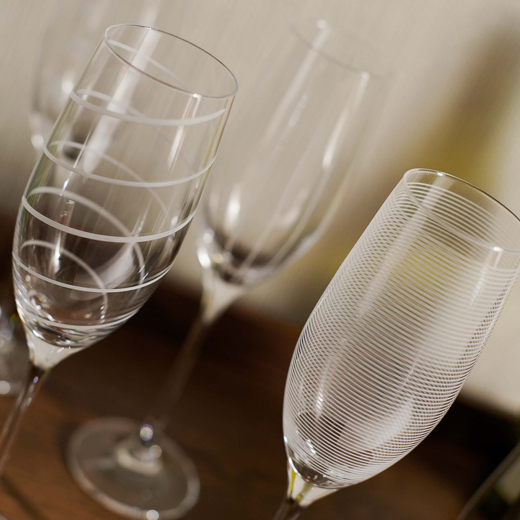 Mikasa Cheers Set of 4 Flute Glasses - Mikasa Cheers Flute Glasses Set 4 Accessories Sterling Home 3