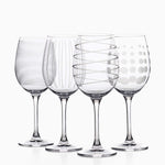 Mikasa Cheers Set of 4 White Wine - Mikasa Cheers White Wine Glasses Set 4 Accessories Sterling Home 2
