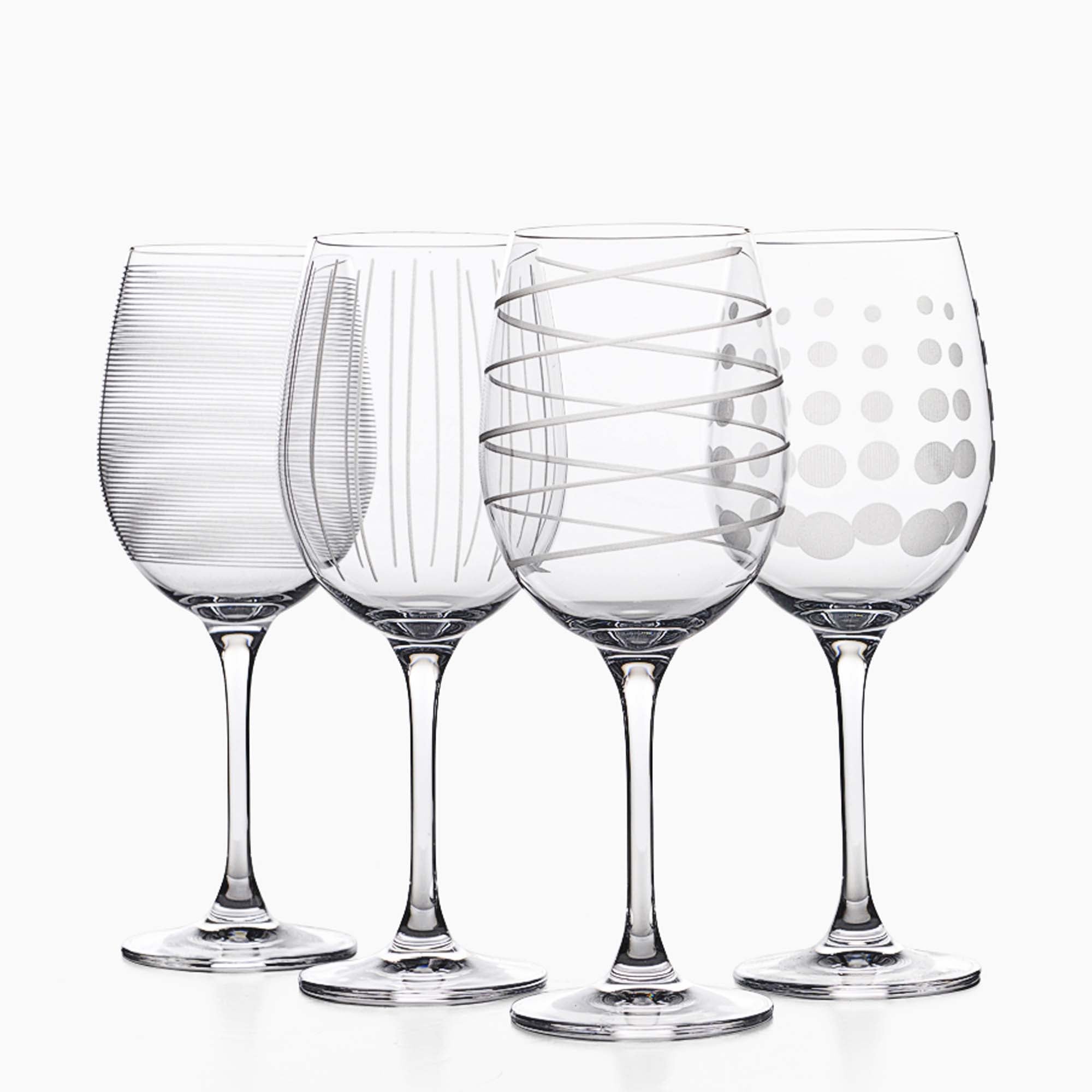 Mikasa Cheers Set of 4 White Wine - Mikasa Cheers White Wine Glasses Set 4 Accessories Sterling Home 2