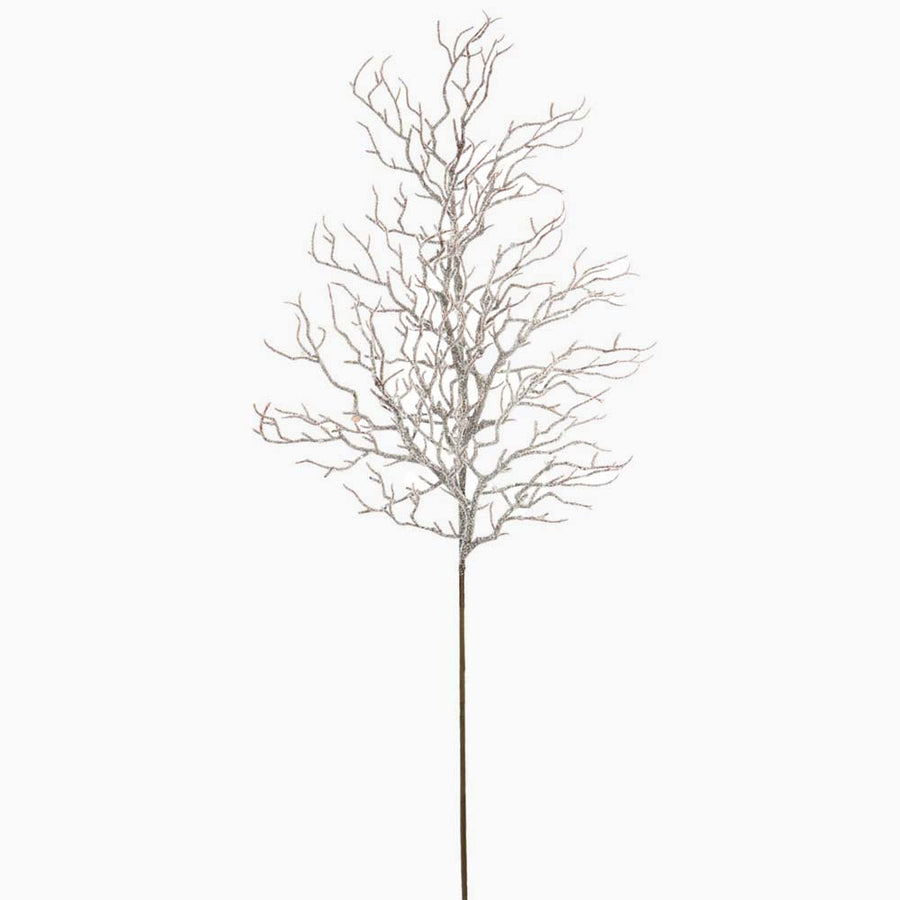 Frosted Twig White Artificial Flower Spray - S Frosted Twig Spray 78CM Accessories Sterling Home 1