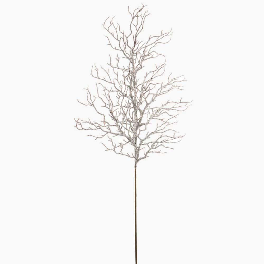 Frosted Twig White Artificial Flower Spray - S Frosted Twig Spray 78CM Accessories Sterling Home 1