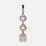 Silver Tall Footed Table Lamp Base - DISC DHD ONLY Silver Aluminium Tall Footed Table Lamp Base (BASE5) Accessories Sterling Home 2