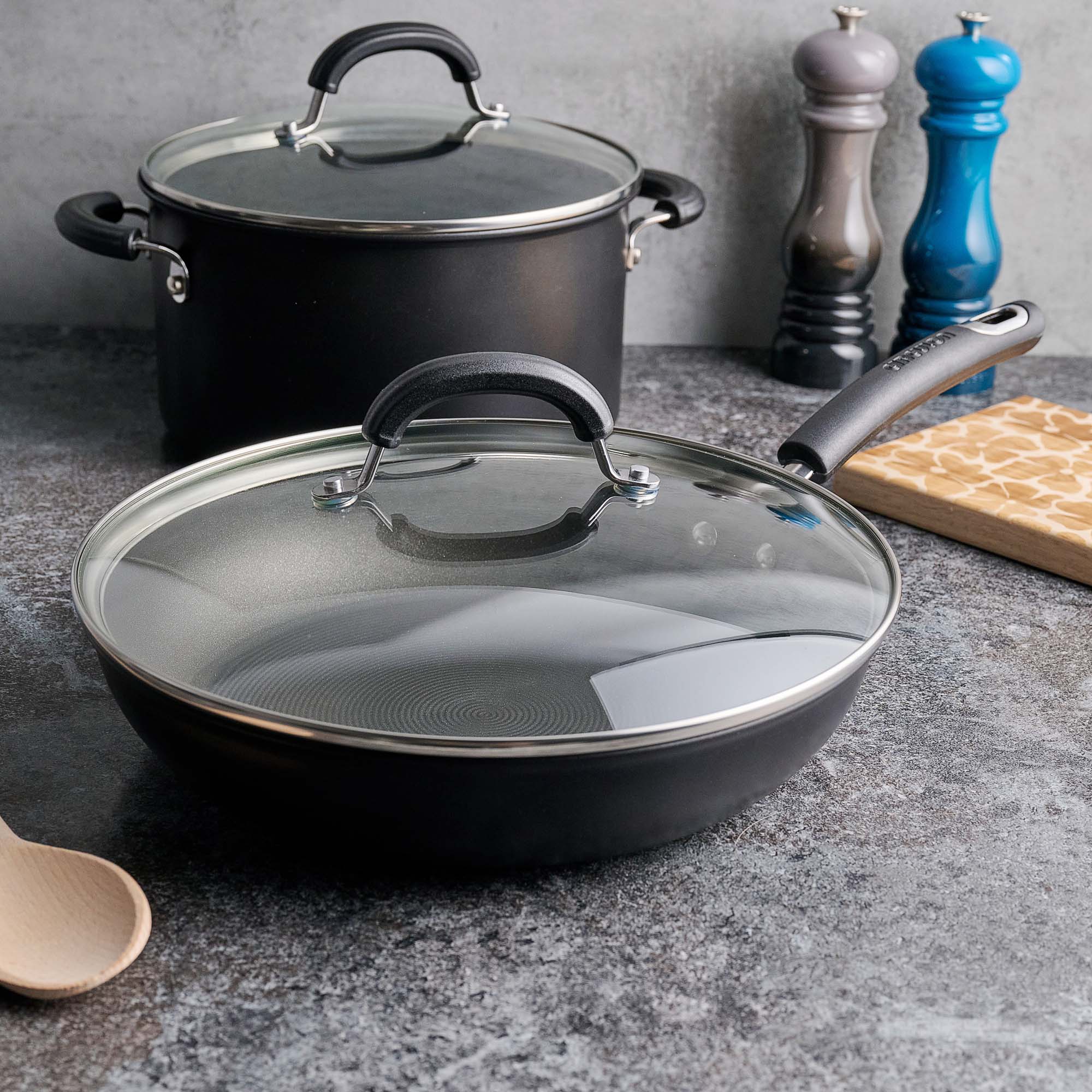 Circulon Total Hard Anodised Covered Skillet - Circulon Total Ha Covered Skillet 31CM Accessories Sterling Home 1