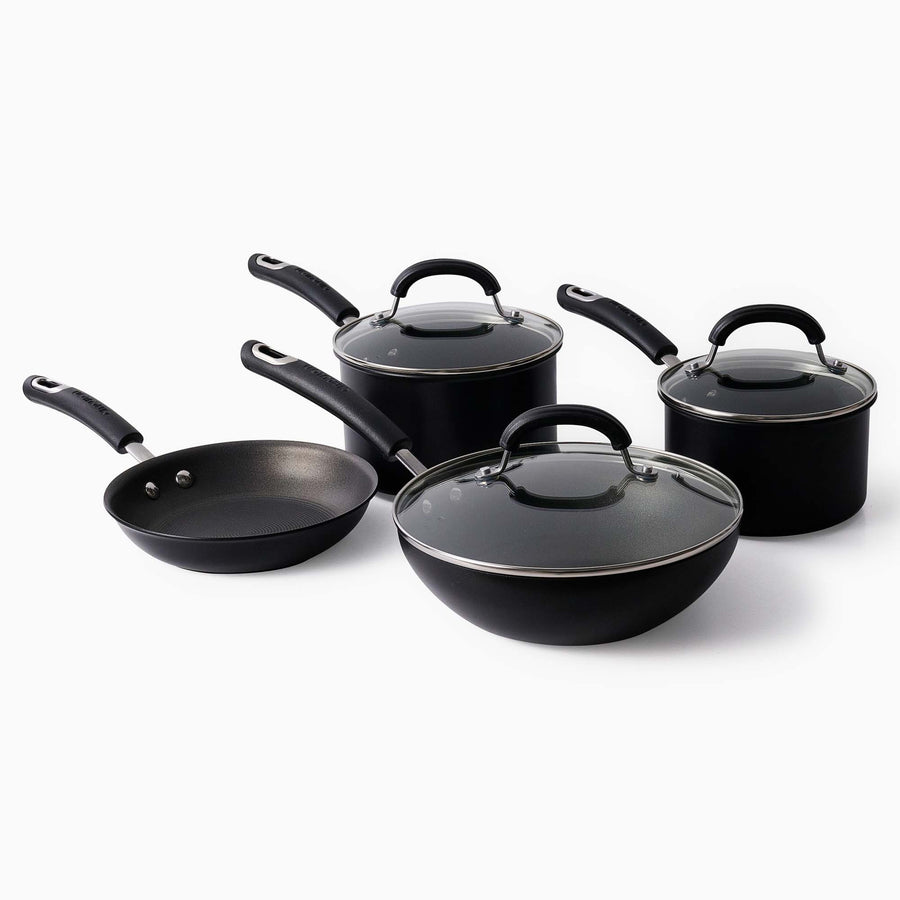 Circulon Total Hard Anodised 4 Piece Pan Set - Circulon Total Hard Anodised Pan S/4 Accessories Sterling Home 2