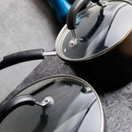 Circulon Total Hard Anodised 4 Piece Pan Set - Circulon Total Hard Anodised Pan S/4 Accessories Sterling Home 4