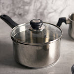 Judge Vista Medium Drain Lid Saucepan - Judge Vista Drain Lid Saucepan 18Cm Accessories Sterling Home 1