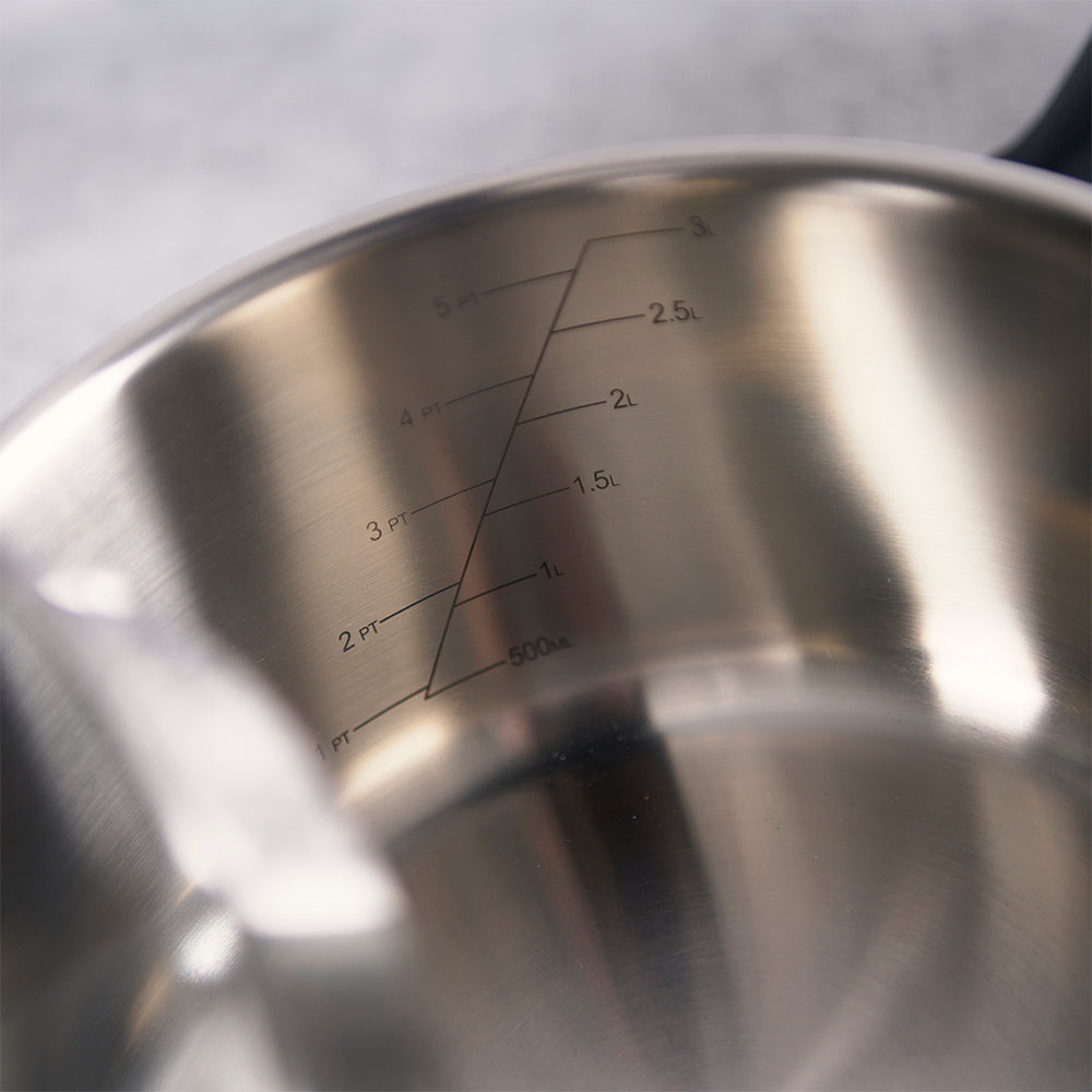 Judge Vista Medium Drain Lid Saucepan - Judge Vista Drain Lid Saucepan 18CM Accessories Sterling Home 5