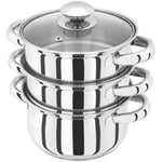Judge Essentials Steamer 3 Piece Set - Judge Essentials Steamer 16CM 3Pce Accessories Sterling Home 1