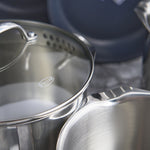 Stellar Profile Draining 5 Piece Saucepan Set - Stellar Profile Draining Saucepan 5Pce Accessories Sterling Home 4