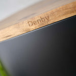 Denby Acacia Lid Black Bread Bin - Denby Bread Bin With Acacia Lid Black Accessories Sterling Home 3