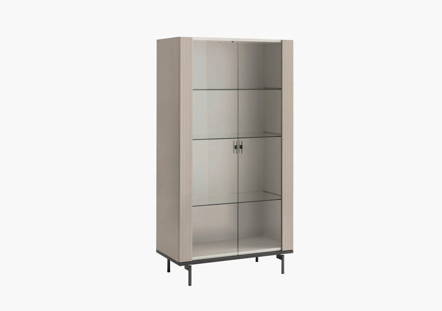 Aversa 2 Door Cabinet - 2 Door Curio Cabinet Storage Sterling Home 1
