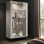 Aversa 2 Door Cabinet - 2 Door Curio Cabinet Storage Sterling Home 2