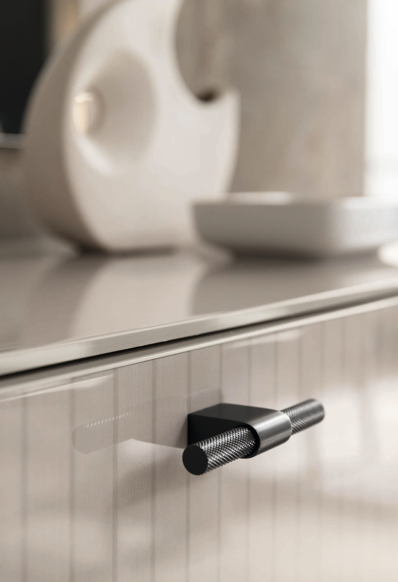 Aversa Large Sideboard - Large 3 Door Buffet Storage Sterling Home 4