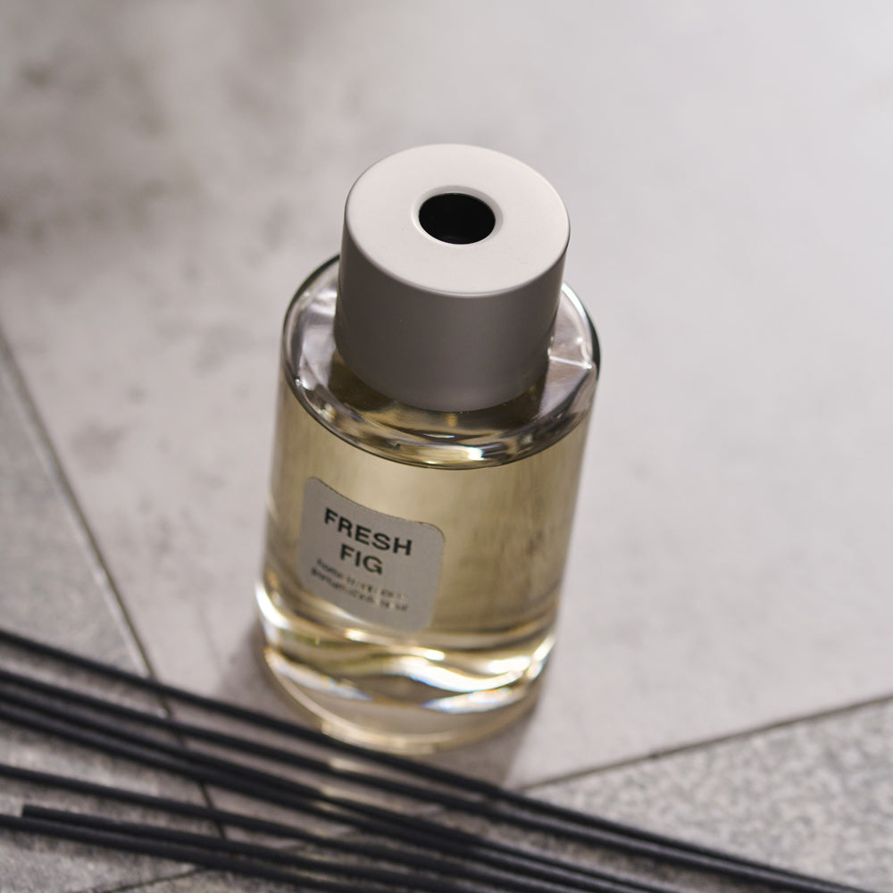 Fresh Fig Reed Diffuser - DISC Home Fragrance Reed Diffuser 220mL Fresh Fig Grey Accessories Sterling Home 3