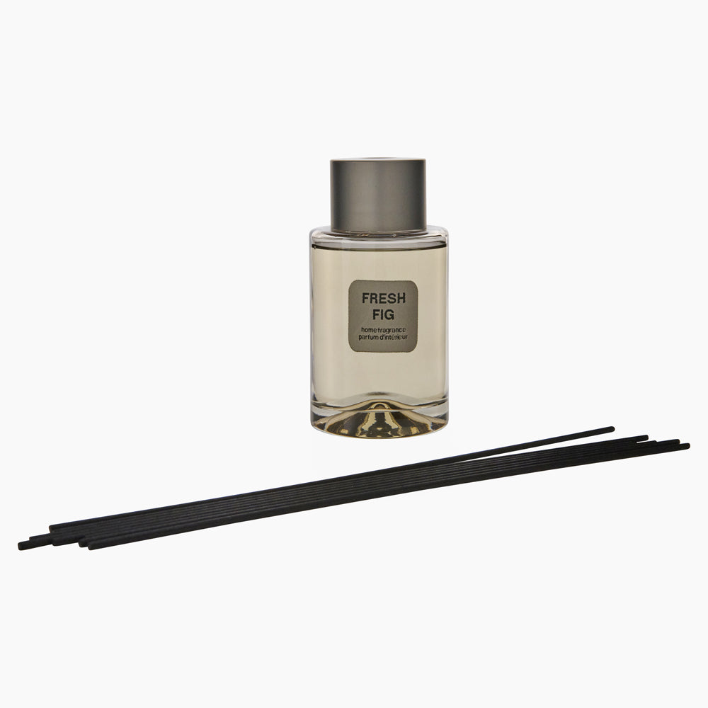 Fresh Fig Reed Diffuser - DISC Home Fragrance Reed Diffuser 220mL Fresh Fig Grey Accessories Sterling Home 4