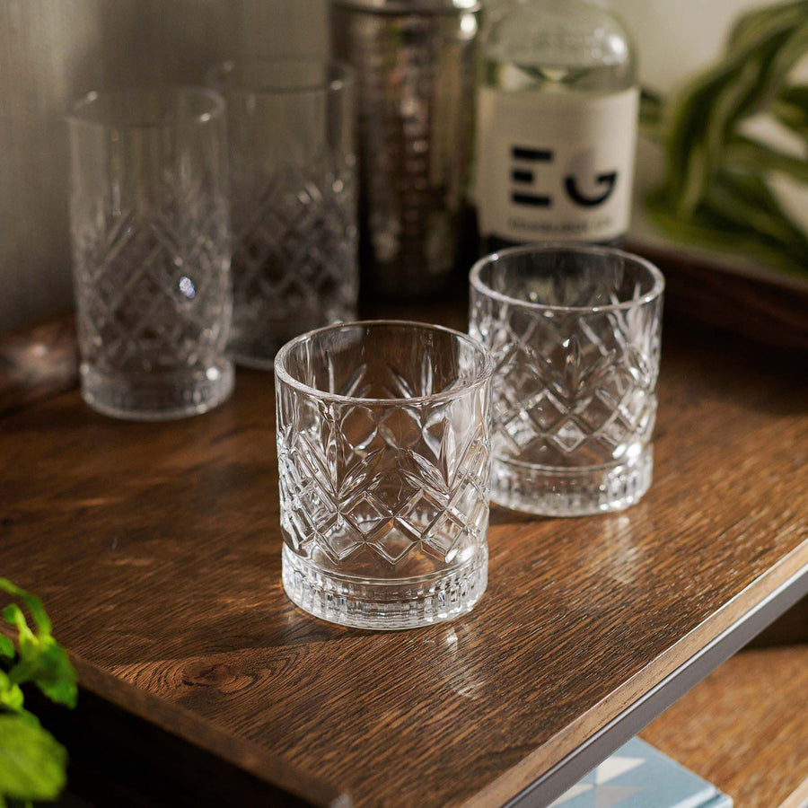 Winchester Set of 2 Mixer Glasses - DISC Winchester Mixer Glasses 34Cl Set of 2 Accessories Sterling Home 1