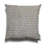 Oslo Velvet Wave Cream Square Cushion - Oslo Velvet Wave Sq Cushion Cream 56CM Accessories Sterling Home 2