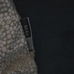 Bingham Velvet Cream Square Cushion - Bingham Velvet Dots Sq Cushion Ice Cream 43Cm Accessories Sterling Home 3